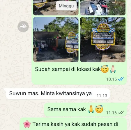 Pengiriman Papan Bunga Duka Terminal Kalideres