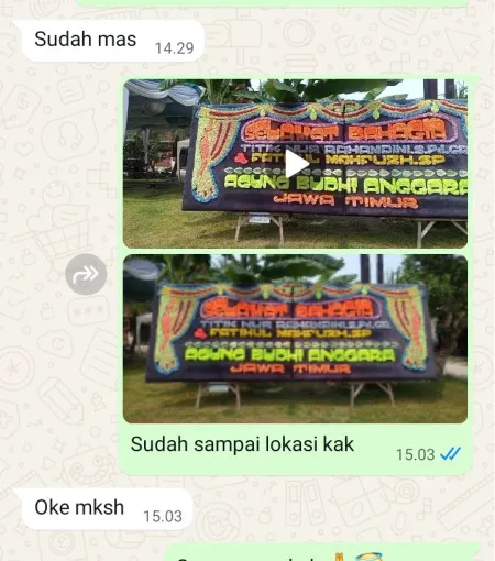 Pengiriman Papan Bunga Terminal Kalideres