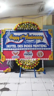 Papan Bunga di Terminal Kalideres